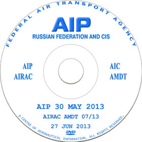 AIP of the Russian Federation<br/><center>on compact disk (CD-AIP)</center>